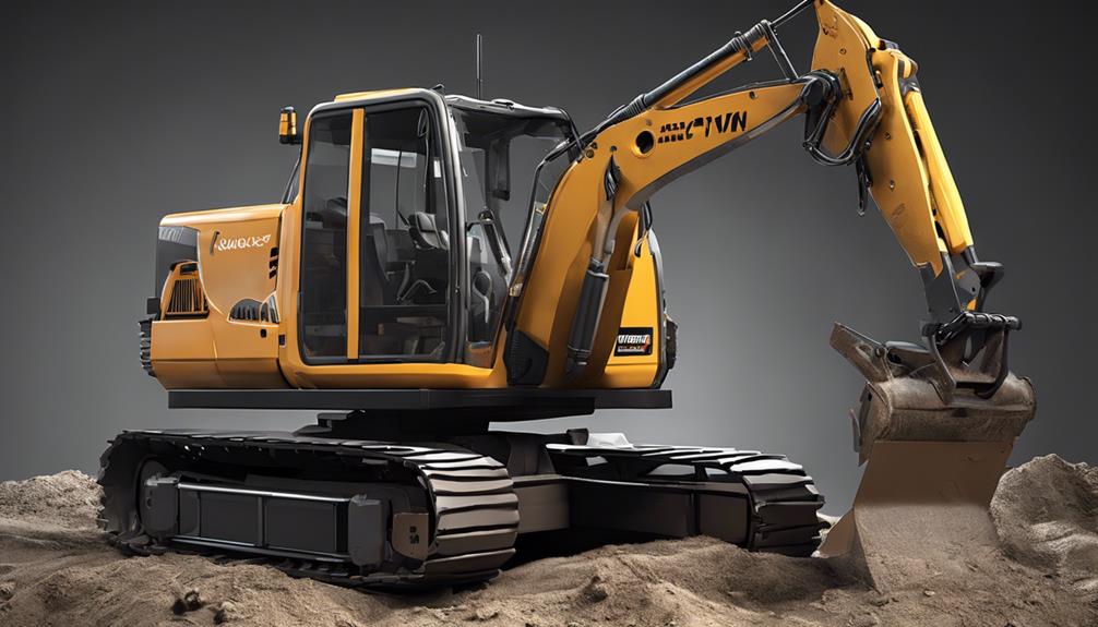 specialized applications of rotating excavators